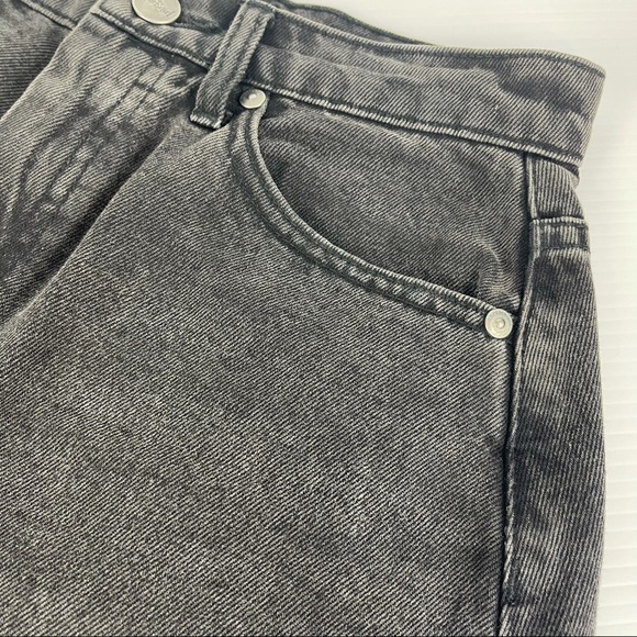 Sportsgirl Distressed Pocket Black Skirt - Size 8 - Picture 3 of 10